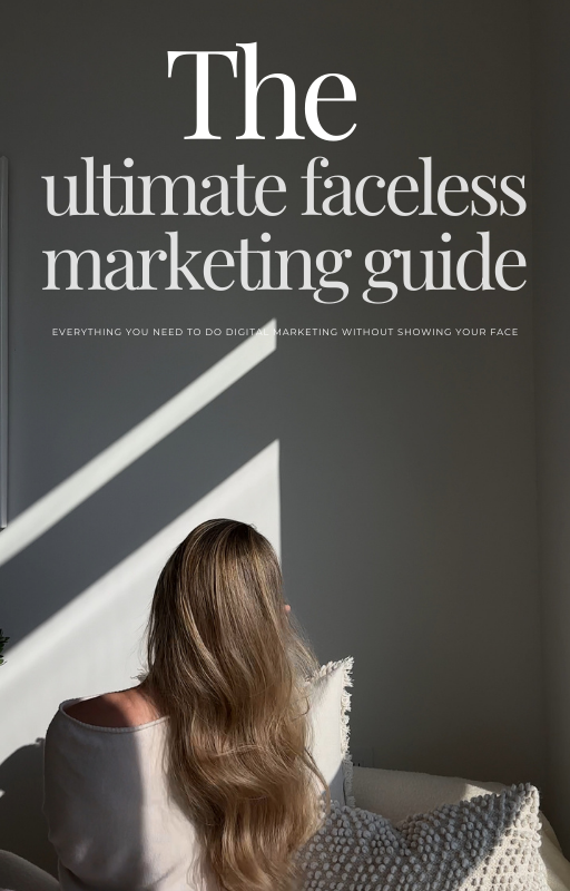 Get My Ultimate Faceless Marketing Guide Now!