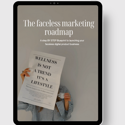 Get The Faceless Digital Marketing Roadmap Now!